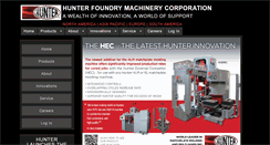 Desktop Screenshot of hunterfoundry.com